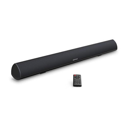BESTISAN Soundbar, TV Sound Bar with Wired HDMI and Wireless Bluetooth 5.0 Home Theater System (28 Inch, Enhanced Bass Technology, 3-Inch Drivers, Bass Adjustable, Wall Mountable, DSP) - color: 28 inch black