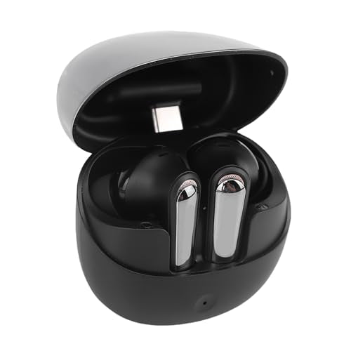 Wireless Gaming Earbuds with 20ms Low Latency | 2.4G Bluetooth 5.3 Dual Mode for VR PC Phone | 3D Sound, ENC Mic & Game Music Modes | Includes USB C Dongle & Charging Case (Black) - color: Black