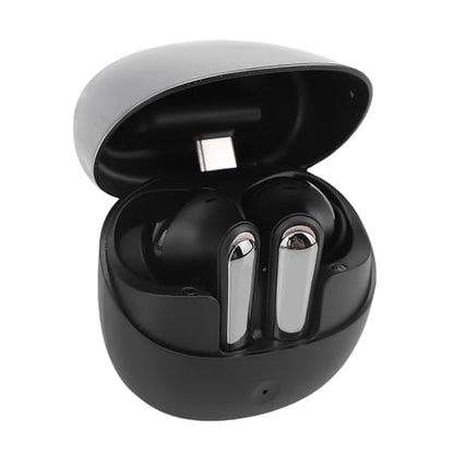 Bewinner Wireless Gaming Earbuds 20ms Ultra Low Latency | Bluetooth 5.3 & 2.4G Dual Mode, Immersive 3D Sound with Dual 13mm Drivers, ENC Mic for VR/PC/Console (Black) - color: Black