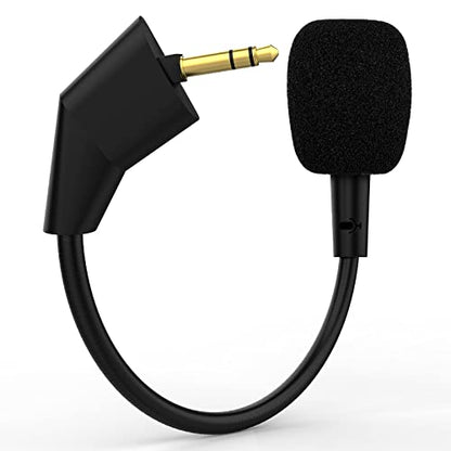 Replacement Cloud 2 Mic Boom for 1st Version Kingston HyperX Cloud Core Cloud Pro CloudX Wire Gaming Headsets, 3.5mm Detachable Slanted End Microphone (Slanted End Mic) - size: Slanted End Mic