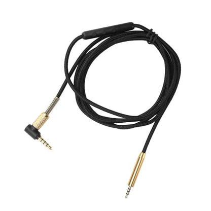 OFC Copper 2.5mm to 3.5mm Audio Cable Core Aux Cord for Headphones Plug and Play Stereo Jack Cable Compatible for AKG Y40 Y50 Y45(with Mic) - style: With Mic