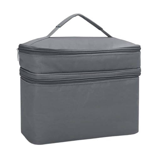 Portable Hand Mixer Storage Bag With Double Layer Design TravelOrganizer Bag For Kitchen Accessories And Easy Carrying