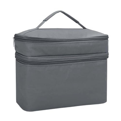 Portable Hand Mixer Storage Bag With Double Layer Design TravelOrganizer Bag For Kitchen Accessories And Easy Carrying