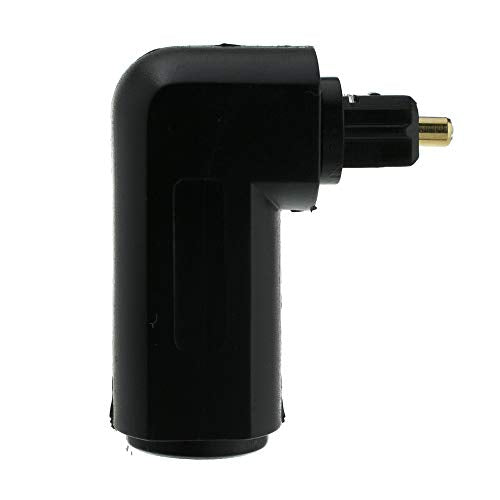 Right Angle Digital Optical (Toslink) Adaptor