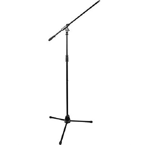 Audio-Technica Cardioid Condenser Microphone (AT2035) with XLR 10' Male to Female Gold Plated Cable, Microphone Wind Screen with Mic Stand Clip & Professional Microphone Stand with Boom