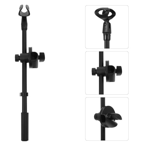 TOYANDONA Metal Mic Boom Arm with Clamp 350mm 360-degree Rotating Mic Suspension Boom Scissor Arm for Recording and Live Streaming Microphone Accessories