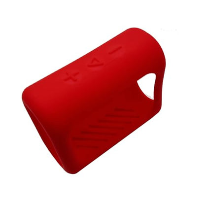 Silicone Case Compatible with JBL GO 3 Speaker, Red - color: red