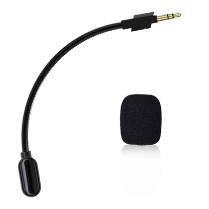 Replacement G733 Microphone Compatible with Logitech G733 Lightspeed Wireless Gaming Headsets, 3.5mm Detachable Noise Cancelling Mic Boom for PC, Xbox One, PS4, PS5