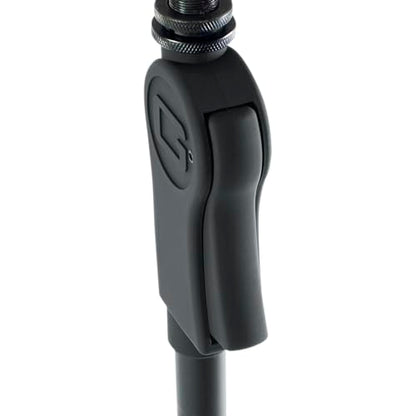 Gator Frameworks 12" Round Base Mic Stand, Height Adjustable (GFW-MIC-1201) | Adjust mic height smoothly with one hand while the weighted base and cable management keep your setup steady and clean. - style: 12" Weighted Base - Deluxe Height Adjust
