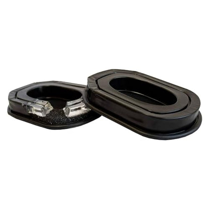 Walker's Gel Ear Pads for Razor & XCEL Hearing Protection Earmuffs | Increased Sealing Snap-On Easy Installation