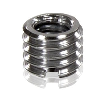 Foto&Tech Metal 1/4 inch to 3/8 inch Tripod Thread Adapter, Easy Mount Convert Screw Adapter for Tripod Monopod Ballhead, Reducer Bushing for Camera Video Equipment DSLR SLR Mic Boom Stand (5 Pieces) - size: 5 Pieces