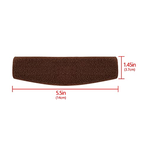 Geekria Velour Headband Pad Compatible with Sennheiser HD598, HD598SE, HD598CS, HD595, HD569, HD559, HD558, HD555, HD518, HD515, Game ONE, PC360, PC373D Headphones (Brown) - color: Brown