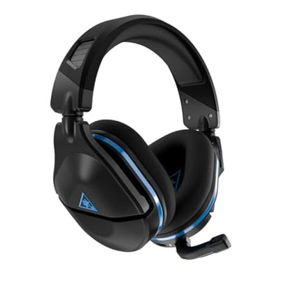 Turtle Beach Stealth 600 Gen 2 Wireless Gaming Headset for PS5, PS4, PS4 Pro, PlayStation, & Nintendo Switch with 50mm Speakers, 15-Hour Battery life, Flip-to-Mute Mic, and Spatial Audio - Black | 50mm speakers, 15-hour battery, Flip-to-mute microphone, S
