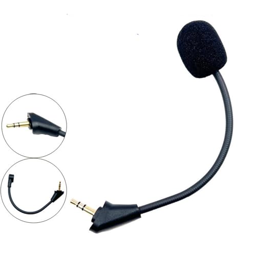 Replacement Cloud Alpha Game Mic Noise Cancelling Microphone Boom only for Kingston HyperX Cloud Alpha/Cloud Alpha S Pro PS4 PS5 Computer PC Gaming Headsets 3.5mm Jack