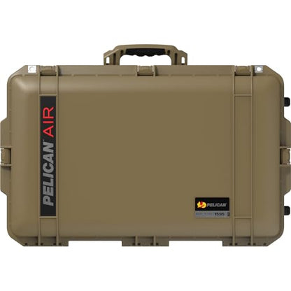 Pelican Air 1595 Multi-Purpose Hard Case no Foam (Empty Case) for Camera, Drone, Equipment, Gear, Electronics, Overlanding, Camping, Travel and Pistol (OCP Tan) - color: OCP Tan, size: Medium