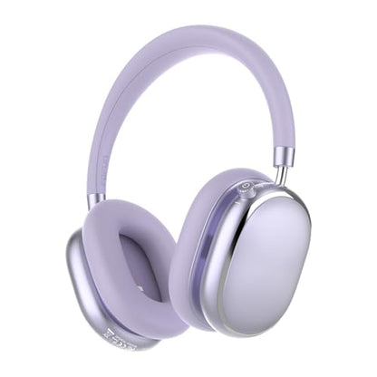 Hybrid Active Noise Cancelling Headphones Over Ear 120H Playtime - color: Purple