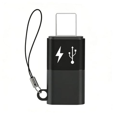 USB C to Lighting OTG Adapter for Connecting DJI Mic Mini and DJI Mic Series Receiver to iOS iPhone 14 13 12 11 Smartphone/PC/Mac Connector Wireless Microphone Receiver (1)