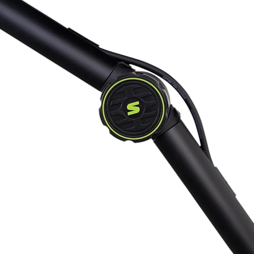 Shure by Gator Deluxe Broadcast Desktop Mic Boom Arm (SH-BROADCAST1) | Fully adjustable with a quiet 360-degree arm for podcasts and streaming. Compatible with MV7 & SM7B