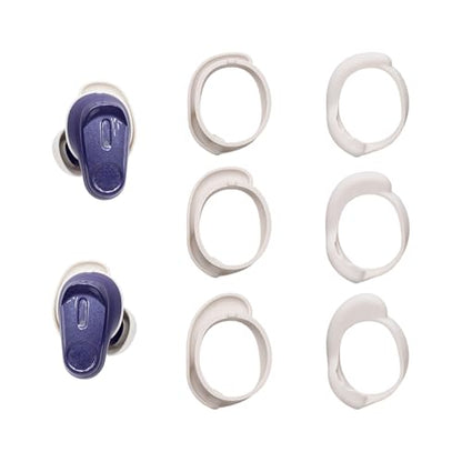 Klowcok Replacement Eartip Wings for Skullcandy Method 360 ANC, Beige - color: Beige