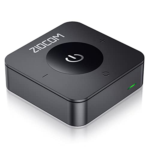 Bluetooth Transmitter for TV, Wireless Bluetooth Adapter for TV/PC/Speaker/Home Stereo (Optical, 3.5mm Aux, RCA), Pairs 2 Devices Simultaneously