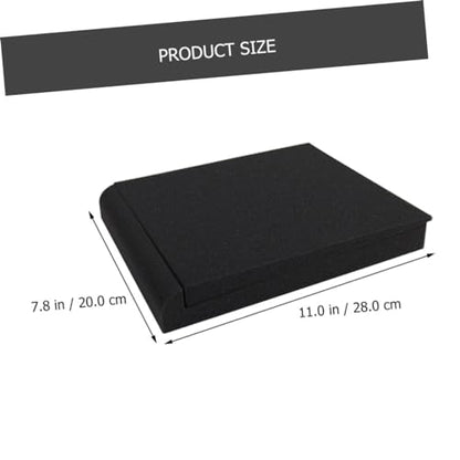 5 Inch High Density Speaker Isolation Pad with Black Sponge Cushion