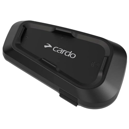 Cardo Systems Spirit Motorcycle Bluetooth Communication Headset - Black, Dual Pack - size: 2 Pack, style: Spirit