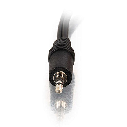 Legrand - C2G 3.5mm Male to RCA Female, Stereo Audio Extension Cable, Audio Y-Adapter Cable, 6 Foot Dual RCA to 3.5mm Adapter, 1 Count, C2G 40370