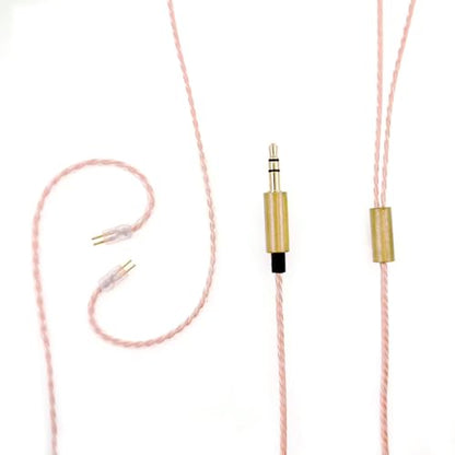 IEM Earphone Cable, OCC Copper 2-Pin 0.78mm, MMCX 3.5mm Plug, 1.25m (1, 0.78-3.5mm) - color: 0.78-3.5mm