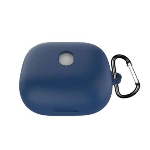 Soft Silicone Shell Cover for Earphones Easy Charging Access - color: Mid blue