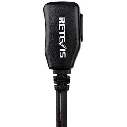 Retevis Walkie Talkie Earpiece with Mic, for RT22/RT21/RT68/H777/RT86 | Comfortable Acoustic Tube, Compatible with Pxton, Baofeng BF-888S, Kenwood walkie talkies, Surveillance Headset(1 Pack) - style: Acoustic Tube
