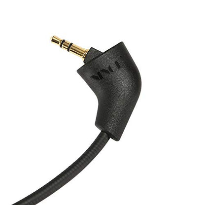 Black Replacement Mic-3.5mm Game Microphone Boom for Cloud 2 for CloudX I&II Core Cloud Sliver Gaming Headset Use with TIK tok