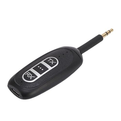 Bluetooth 5.4 Transmitter Receiver with LDAC, Wireless Audio Adapter with Low Latency, for Old Stereo, Speakers, Cars
