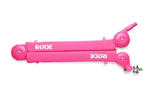 RØDE PSA1+ Professional Studio Boom Arm with Spring Damping, Pink - color: Pink, style: PSA1+