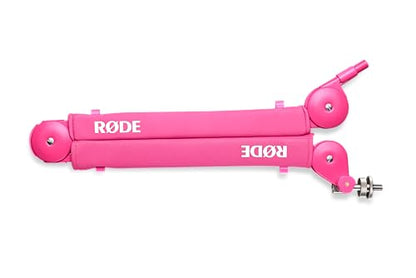 RØDE PSA1+ Professional Studio Boom Arm with Spring Damping, Pink - color: Pink, style: PSA1+