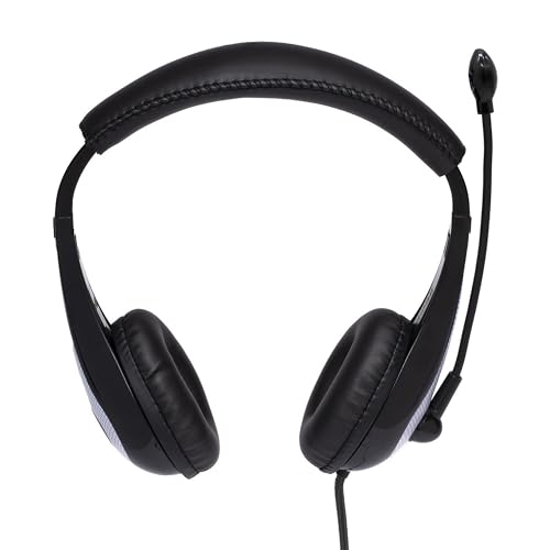 Avid Products AE-36 Headset in White with Adjustable Boom Microphone for School, Classroom, Education, Testing and Assessment (100 Pack) - color: White, size: 100 Pack