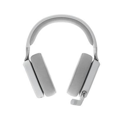 Fractal Design Scape Light - Wireless PC Gaming Headset - Detachable Flip-to-Mute Microphone with Noise Cancellation - Battery Life Up to 40 Hours - Configurable Ambient Lighting - Gray - color: Light