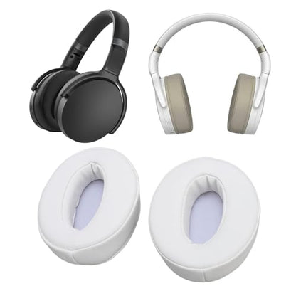 Replacement Earpads for Headphones, 2 Pair Foam Ear Cushions, Compatible with HD 4.50 Series, Soft Velour Leather Ear Pads for Over Ear Headphones