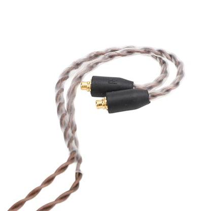 MMCX Earphone Cable Replacement Cable for SE535, UE900, TINHIFI T2, 3.5mm to MMCX, 1.2M