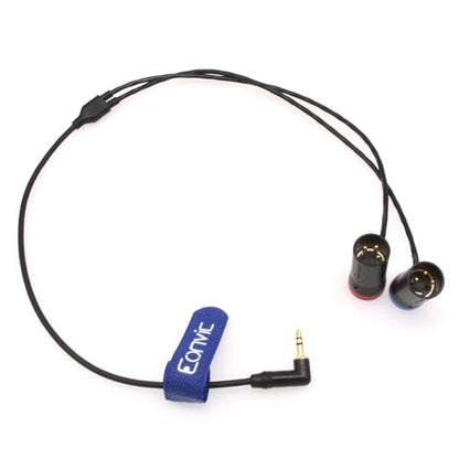 3.5mm Right-Angle TRS to Double Low-Profile XLR 3 Pin Male Y Cable for Rode Wireless GO II Dual Channel Wireless Microphone Receiver with Recorder/Camera
