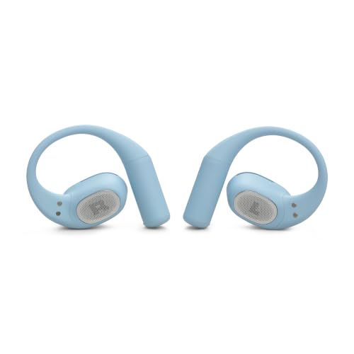 JBL Sense Lite Open Ear Earbuds, True Wireless, Ear Hook Fit - Blue | Water Resistant Sports And Workout Headphones, Up To 8 Hrs Playtime, Clear Calls With Noise Reduction - color: Blue