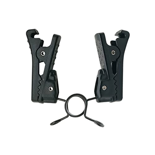 2 Pcs ABS Plastic Lavalier Microphone Tie Clip for S Ony UWP for Sennheiser for S aramonic for Shure for Boya Ring Lavalier Microphone Clip(6.2mm) - size: 6.2mm