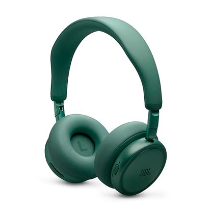 JBL Live 680NC - Noise Cancelling Headphones - Green | JBL Signature Sound with Hi-Res Audio wired and wireless, True Adaptive Noise Cancelling 20, real time calibration - color: Green