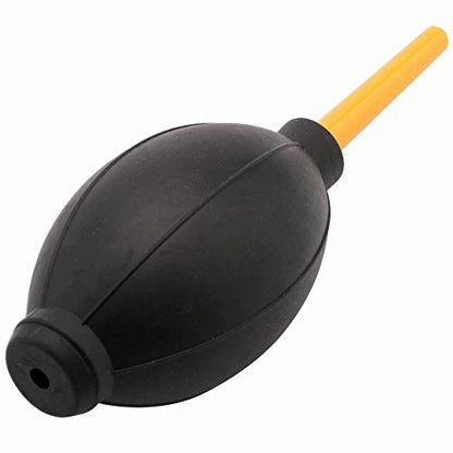Dust Cleaner Strong Cleaning Air Blower for All DSLR Camera & Camcorders, Lens, LCD Screens, etc + Microfiber Cloth