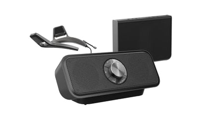 PIONEER Desktop Gaming Speaker 5.1/7.1ch Surround PC PS5 Switch TQ-FG3000 | Sound TECTOR, LED sound sensing meter, compact fit under monitor, HDMI USB Bluetooth, ideal for FPS gaming and movies - style: COMPACT FRONT SPEAKER