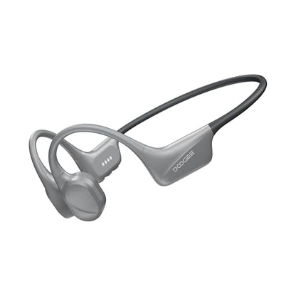 Bone Conduction Headphones, IP68 Waterproof Swimming Earbuds, 10-Hour Battery Life, Bluetooth 5.4 Wireless, 32 GB Storage, MP3 Mode, Ideal for Cycling, Swimming, and Fitness (Gray) - color: GRAY