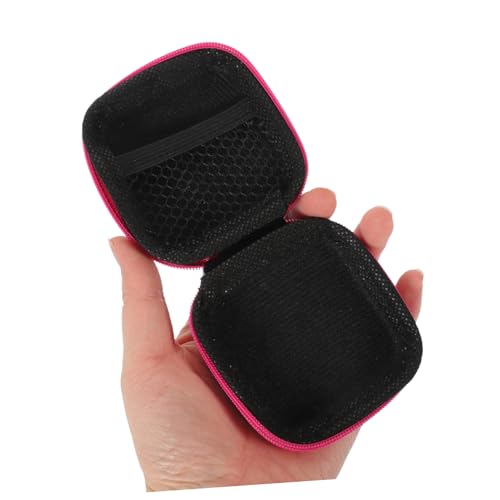 Portable EVA Earbuds Case Holder with Zipper for Commuters