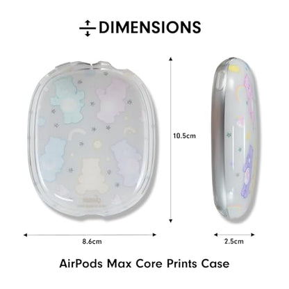 Sonix Protective Case for AirPods Max 2 & 1 | Headphones Cover | Stylish Hard Shell Ear Cup Covers | Care Bears Pastel - color: Care Bears Pastel