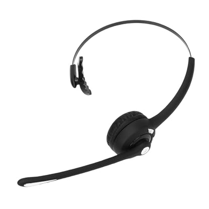 ANGGREK Trucker Bluetooth Headset, Bluetooth 5.0 Wireless Headset with Mic, Noise Canceling Over Ear Headphones, 13H Playtime, Dual Device, for Truck Drivers Office Calls