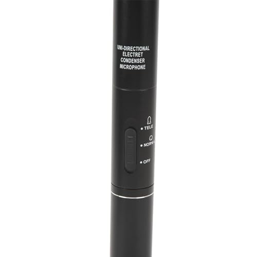 Microphone, Professional XLR Condenser Microphone with Dual Pickup Modes for DSLR Cameras