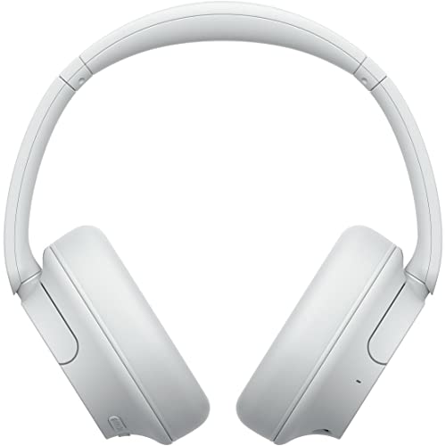 Sony WH-CH720NW Noise Canceling Wireless Bluetooth Headphones - Built-in Microphone - up to 35 Hours Battery Life and Quick Charge - Matte White - color: White
